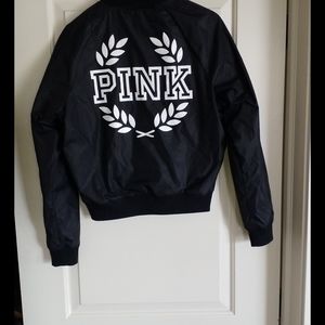 Black bomber jacket    size small